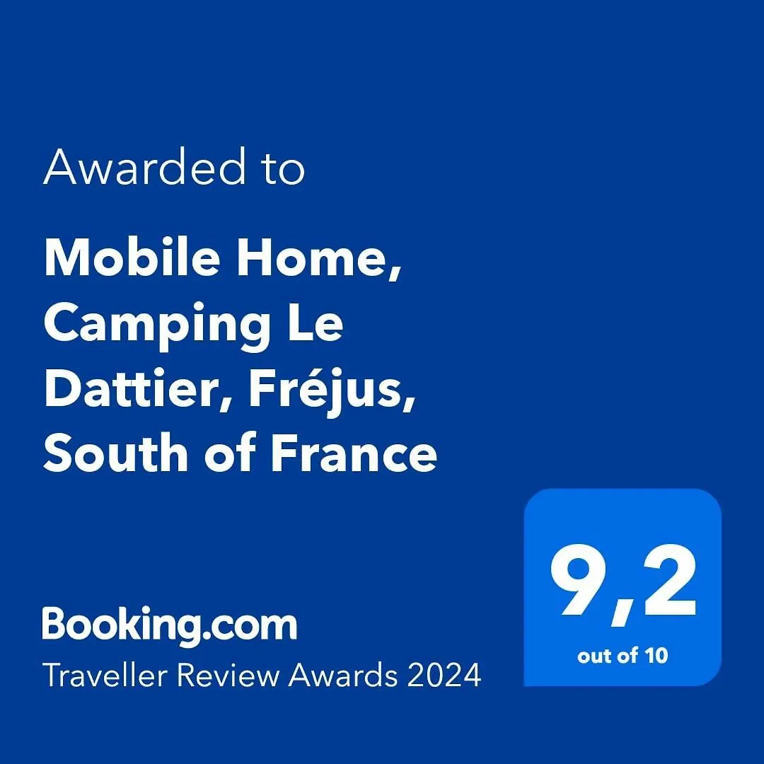 Mobile Home, Camping Le Dattier, Frejus, South Of France